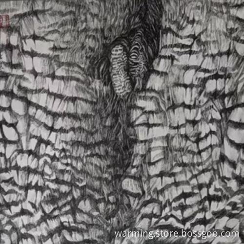 Pen painting creation "Pregnancy"